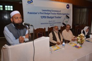Provincial Coordinator CPDI welcoming the participants on launching ceremony_25 May 2017